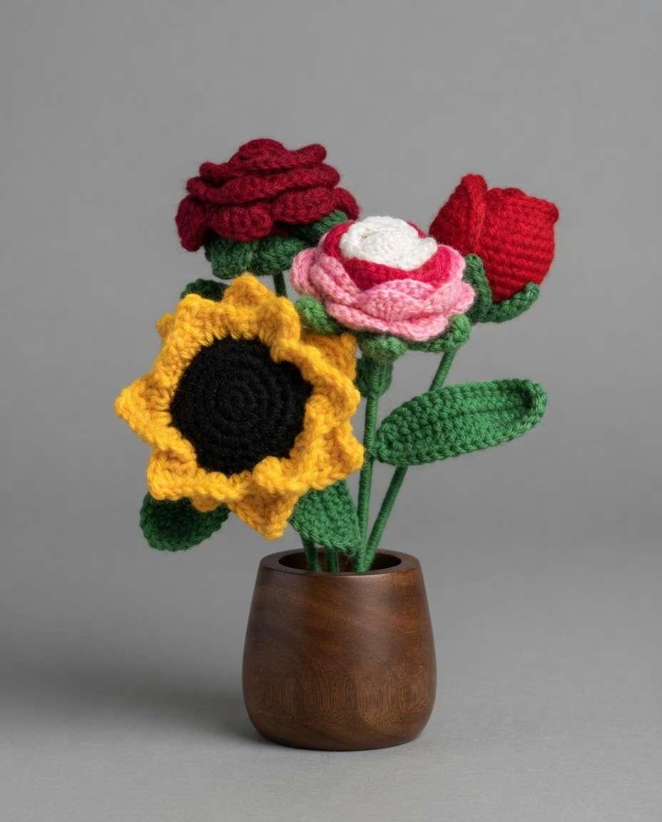 Crochet flower - Image 1